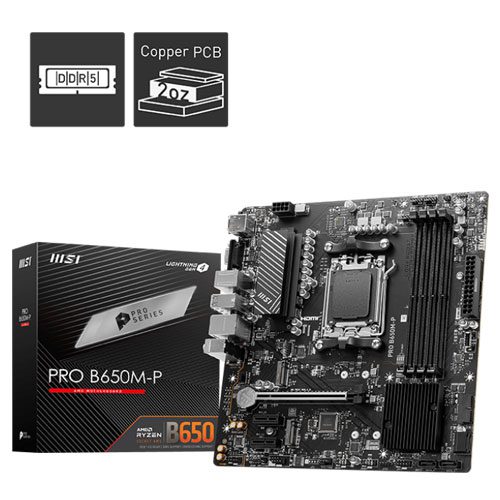 MSI PRO B650M-P DDR5